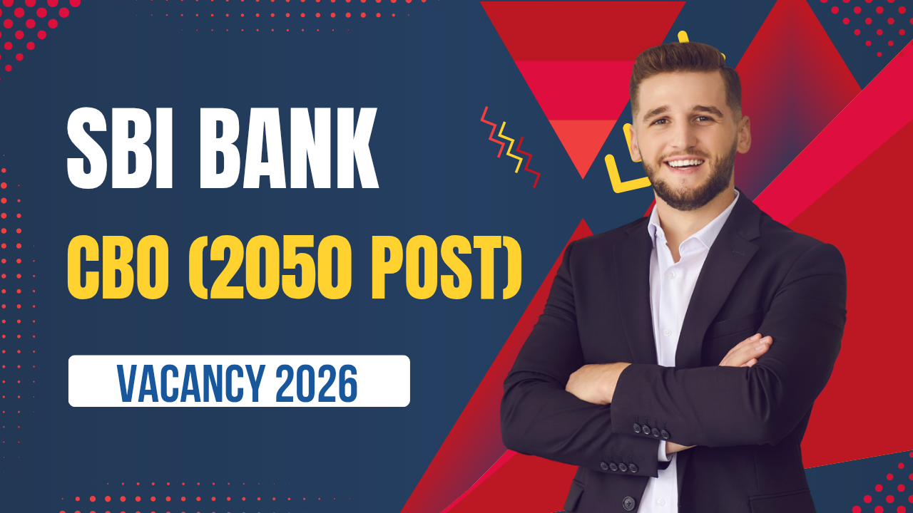 SBI CBO Recruitment 2026