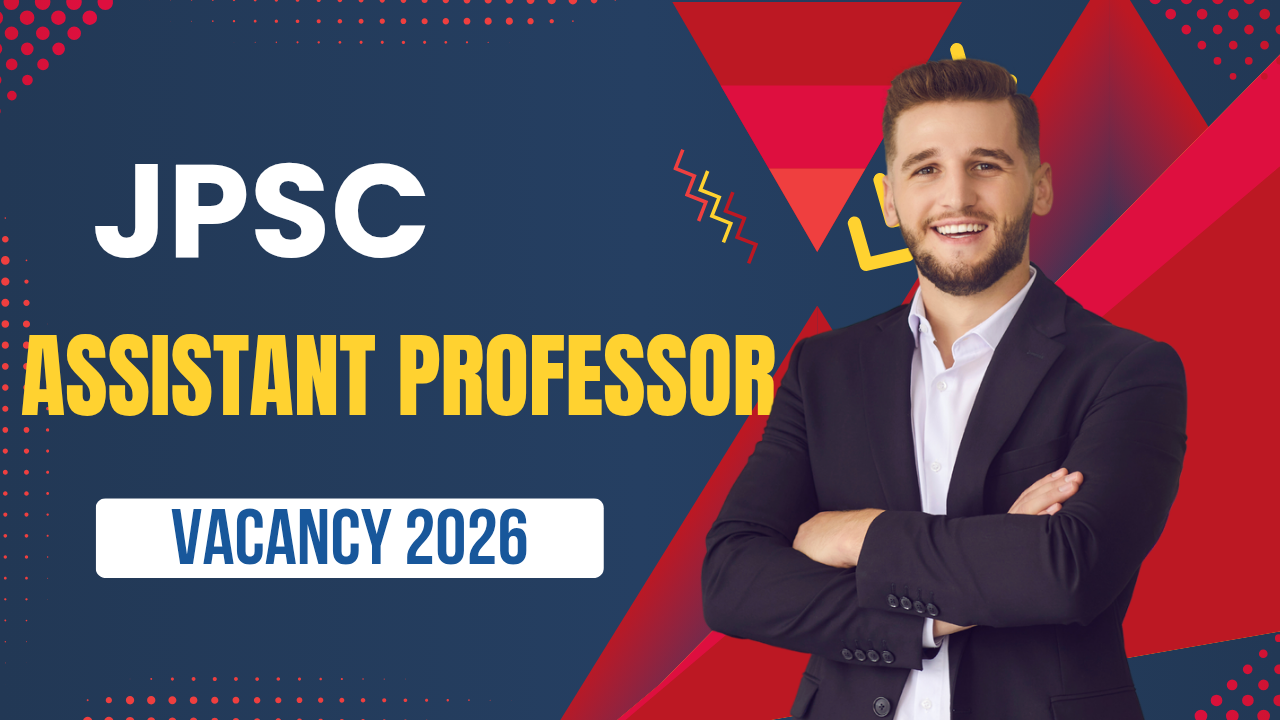 JPSC Assistant Professor Recruitment 2026