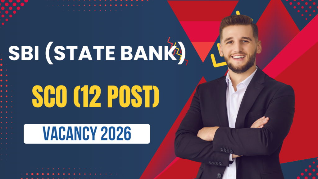 SBI SCO Recruitment 2026